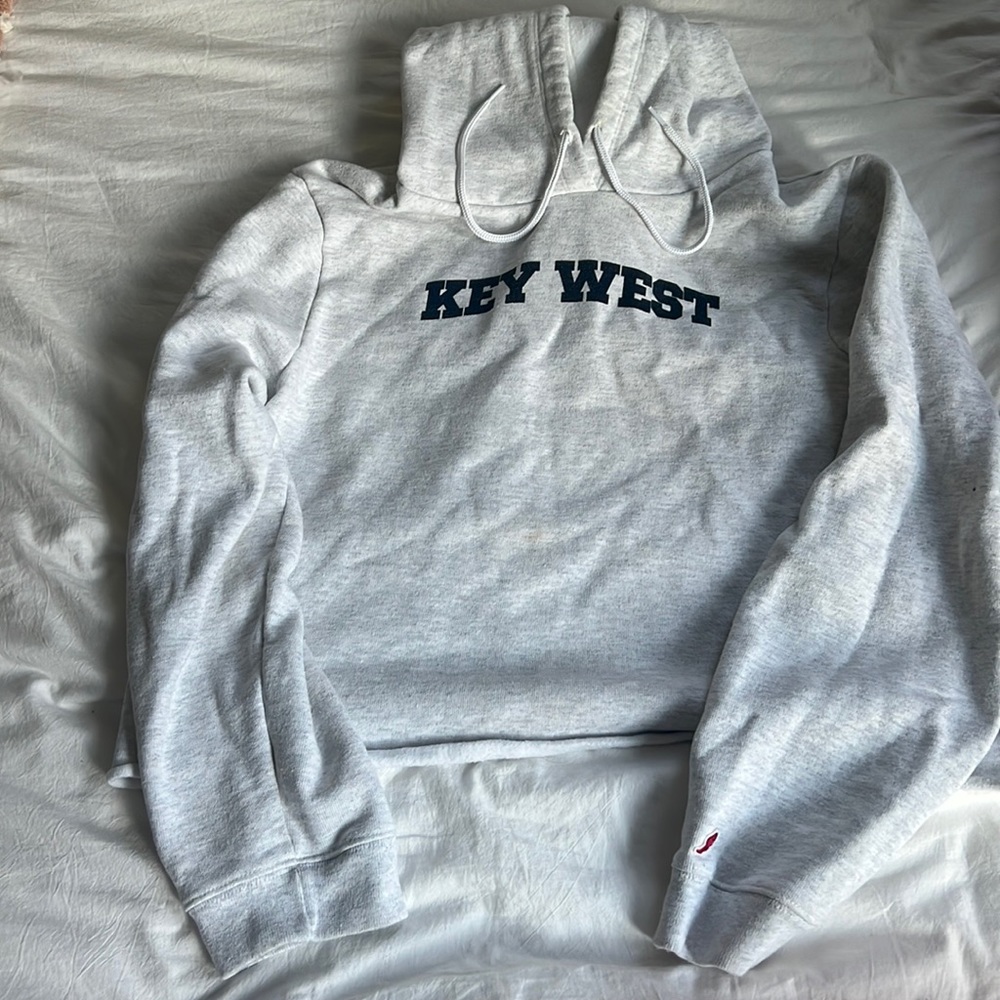 Key West Cropped Hoodie- League